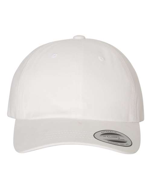 YP Classics - Gorra de papá de sarga de algodón color melocotón - 6245PT