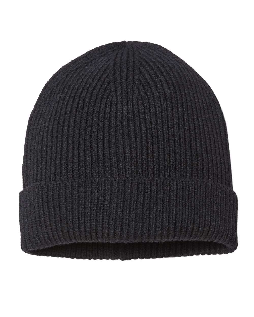 Atlantis Headwear - Sustainable Fine Rib Cuffed Beanie - ANDY