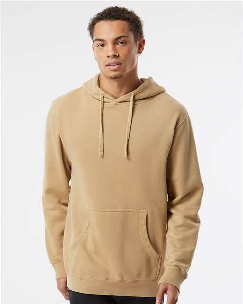 Independent Trading Co. - Sudadera unisex con capucha, de peso medio y teñido con pigmentos - PRM4500