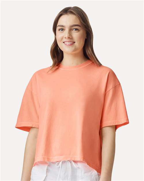 Comfort Colors - Women's Garment-Dyed Heavyweight Boxy T-Shirt - 3023CL