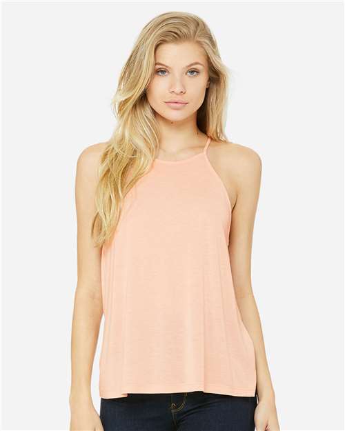 BELLA + CANVAS - Women's Flowy High-Neck Tank - 8809