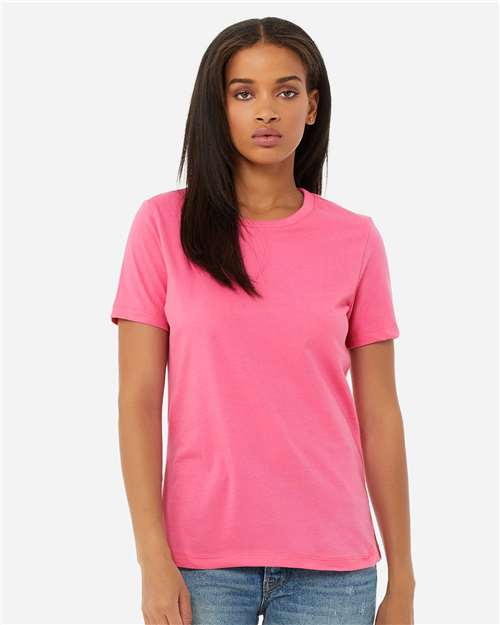 BELLA + CANVAS - Camiseta de punto holgada para mujer - 6400