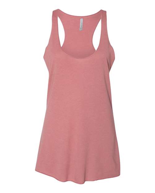 BELLA + CANVAS - Camiseta de tirantes de espalda cruzada triblend para mujer - 8430
