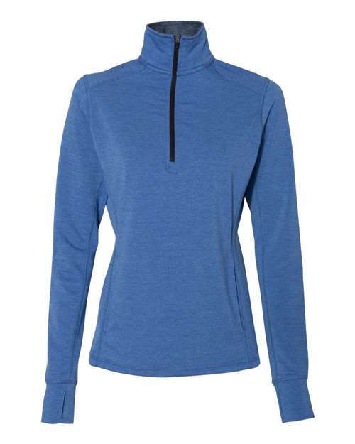 J. America - Jersey elástico Omega con cremallera de un cuarto para mujer - 8433