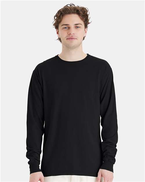ComfortWash de Hanes - Camiseta unisex de manga larga teñida - GDH200