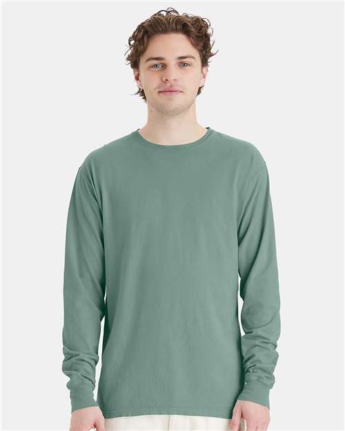 ComfortWash de Hanes - Camiseta unisex de manga larga teñida - GDH200