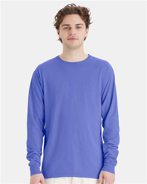 ComfortWash de Hanes - Camiseta unisex de manga larga teñida - GDH200
