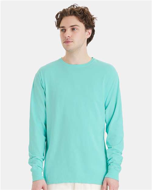 ComfortWash de Hanes - Camiseta unisex de manga larga teñida - GDH200
