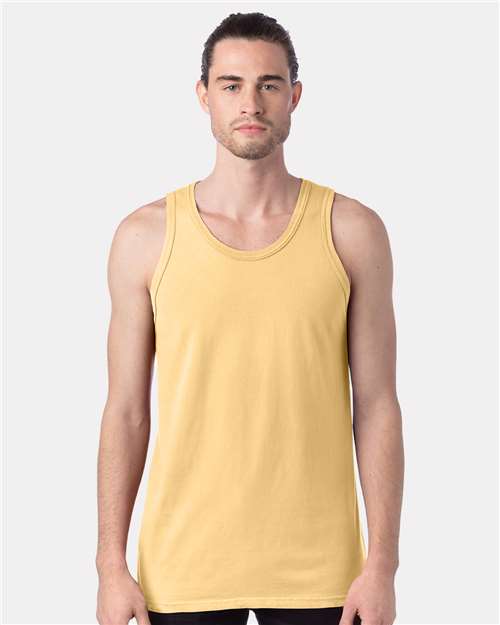 ComfortWash de Hanes - Camiseta sin mangas unisex teñida en prenda - GDH300