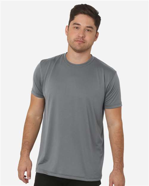 Bayside - Camiseta unisex de alto rendimiento fabricada en EE. UU. - 5300