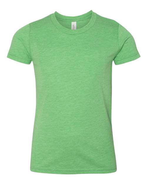 BELLA + CANVAS - Camiseta juvenil de mezcla triple - 3413Y