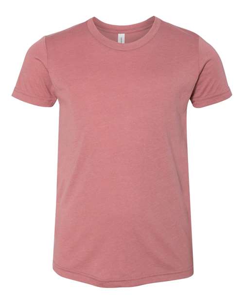 BELLA + CANVAS - Camiseta juvenil de mezcla triple - 3413Y
