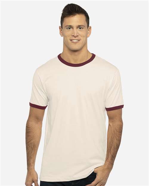 Next Level - Unisex Cotton Ringer T-Shirt - 3604