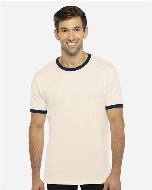 Next Level - Camiseta unisex de algodón con cuello redondo - 3604