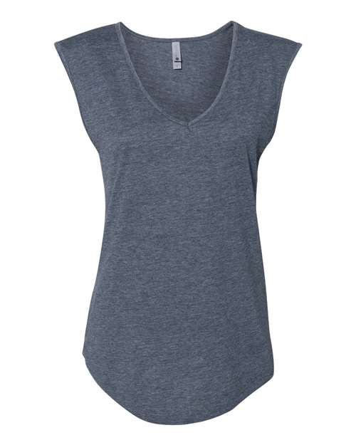 Next Level - Women's Festival Sleeveless Deep V-Neck T-Shirt - 5040