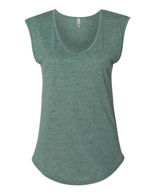 Next Level - Women's Festival Sleeveless Deep V-Neck T-Shirt - 5040
