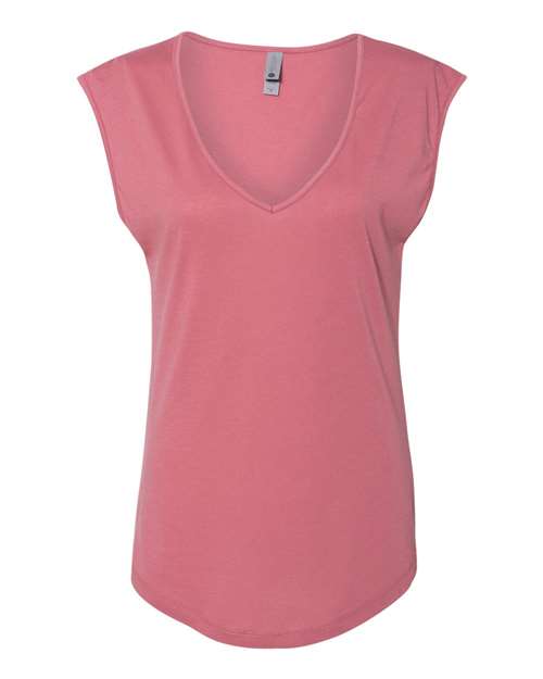 Next Level - Women's Festival Sleeveless Deep V-Neck T-Shirt - 5040