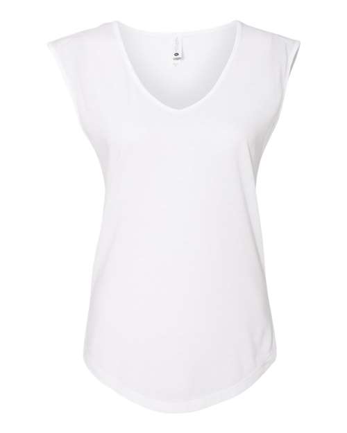Next Level - Women's Festival Sleeveless Deep V-Neck T-Shirt - 5040