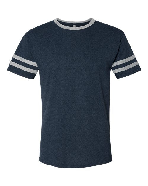 JERZEES - Unisex Triblend Varsity Ringer T-Shirt - 602MR