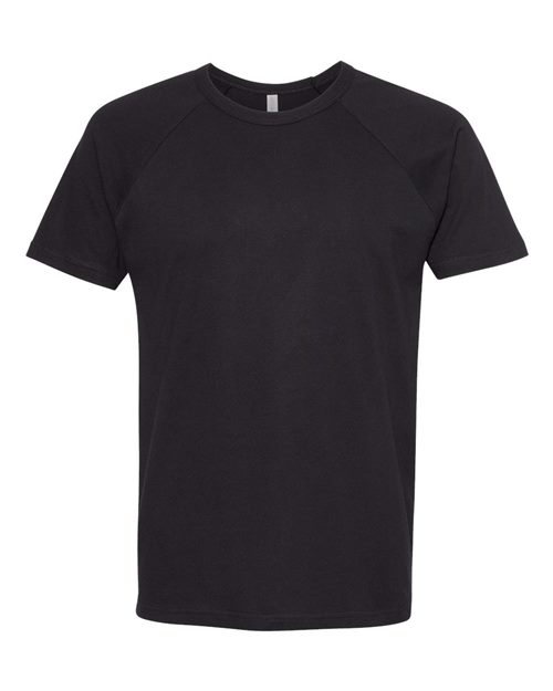 Next Level - Camiseta unisex de algodón raglán - 3650