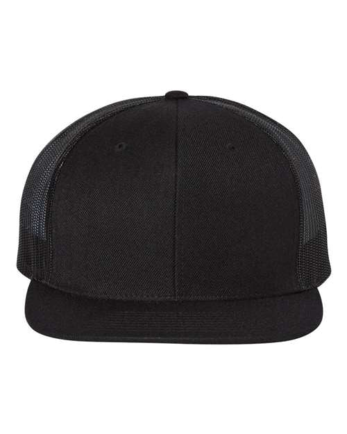 Richardson - Gorra de camionero de mezcla de lana con visera plana - 511