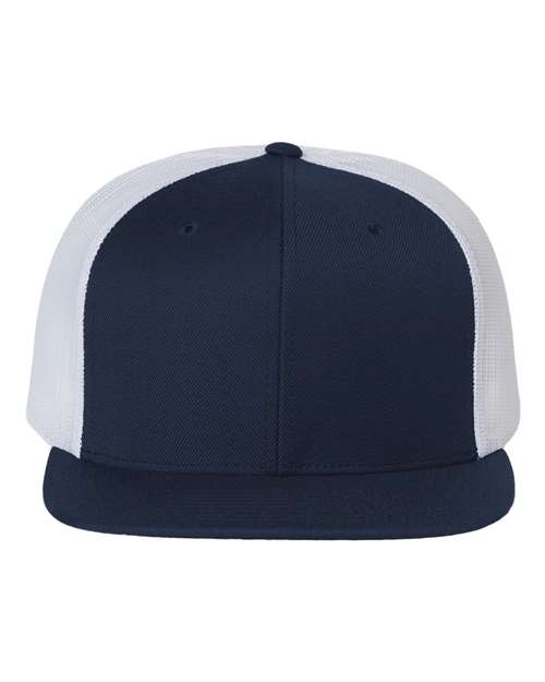 Richardson - Gorra de camionero de mezcla de lana con visera plana - 511