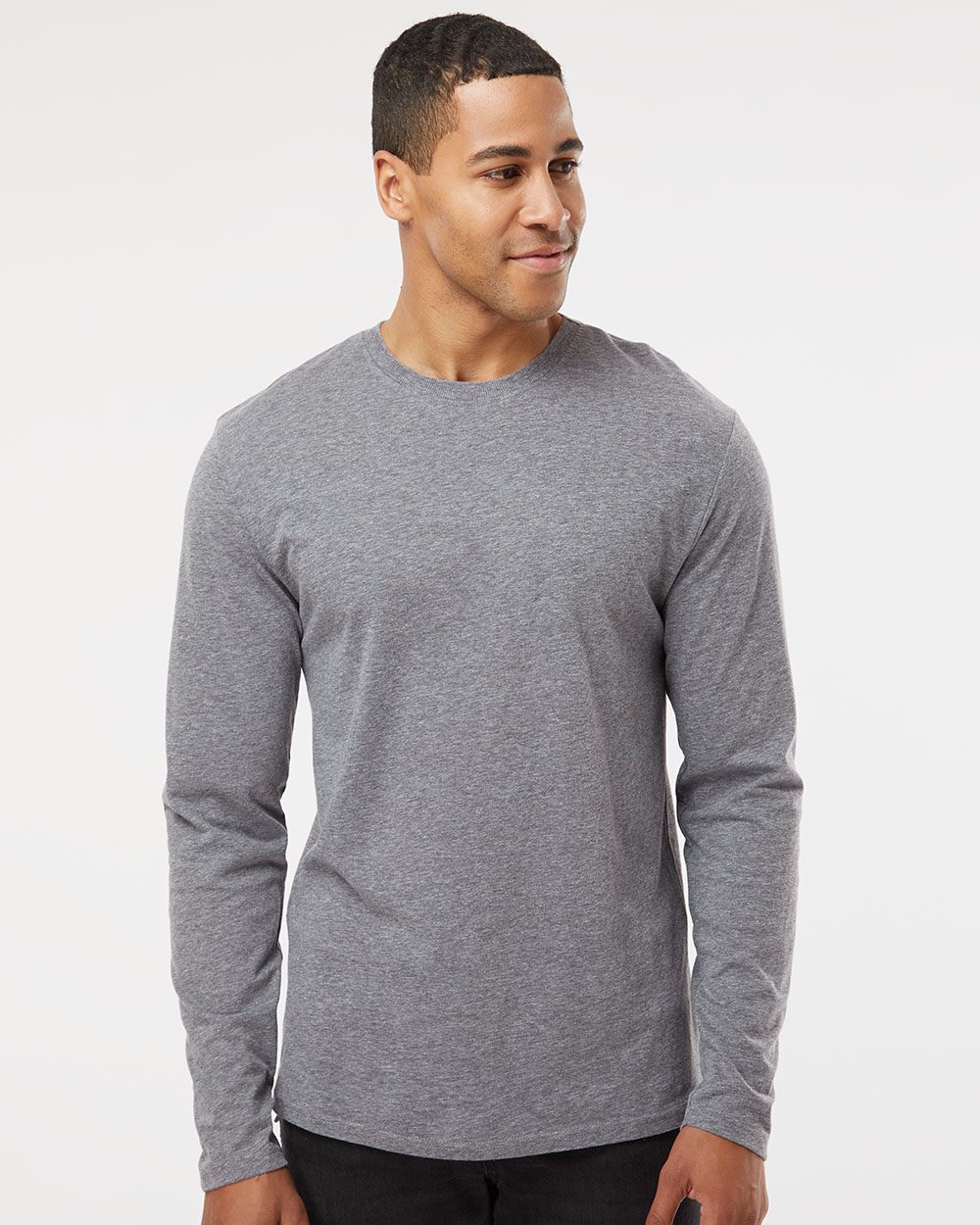 LAT - Camiseta de manga larga de jersey fino para hombre - 6918
