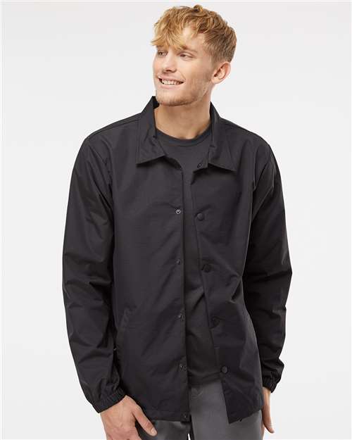 Independent Trading Co. - Men's Water-Resistant Windbreaker Coach’s Jacket - EXP99CNB