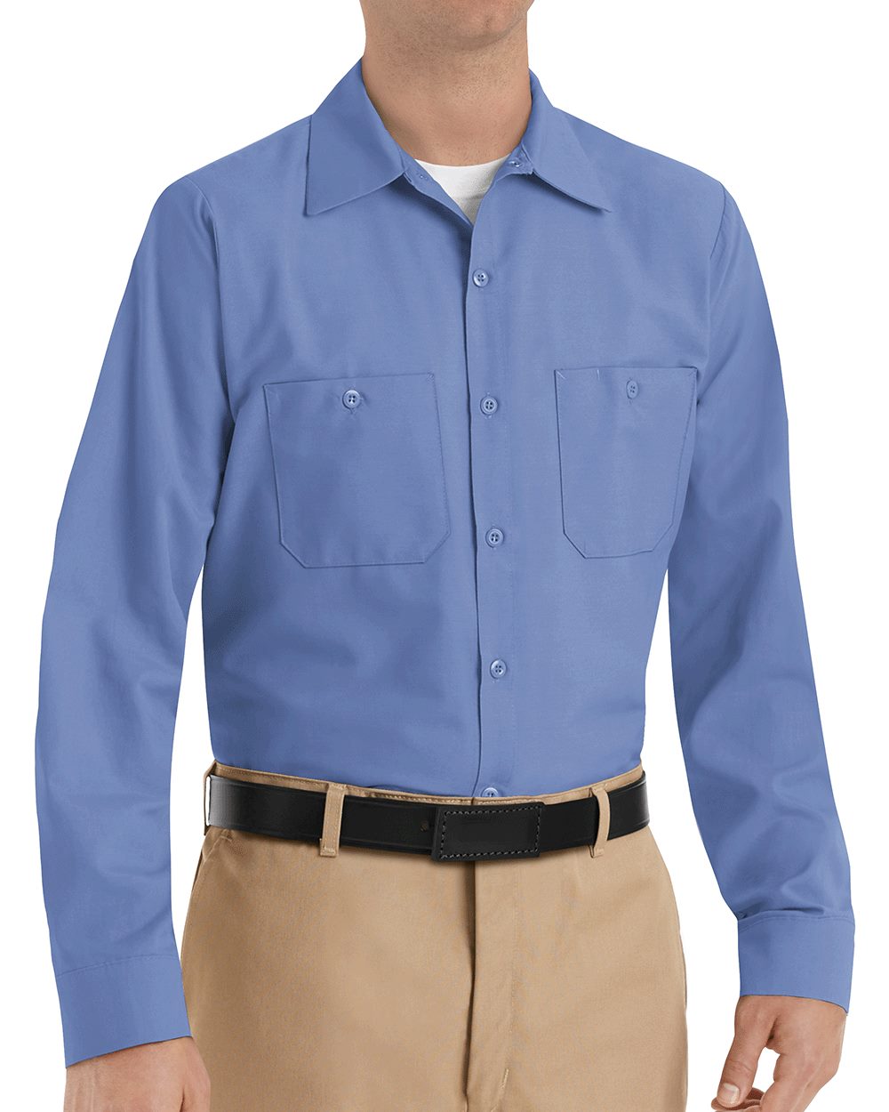 Red Kap - Men's Industrial Long Sleeve Work Shirt - SP14