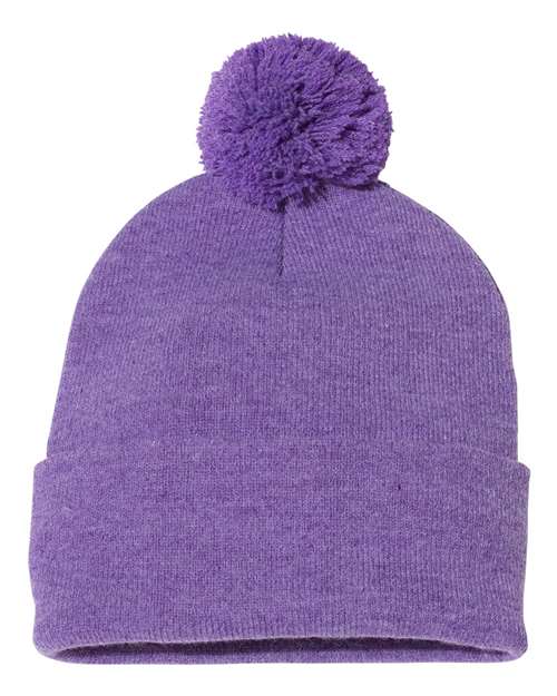 Sportsman - Gorro con puños y pompón de 30 cm - SP15