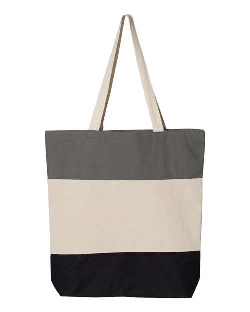 Q-Tees - Bolsa de mano tricolor de 11 litros - Q125900