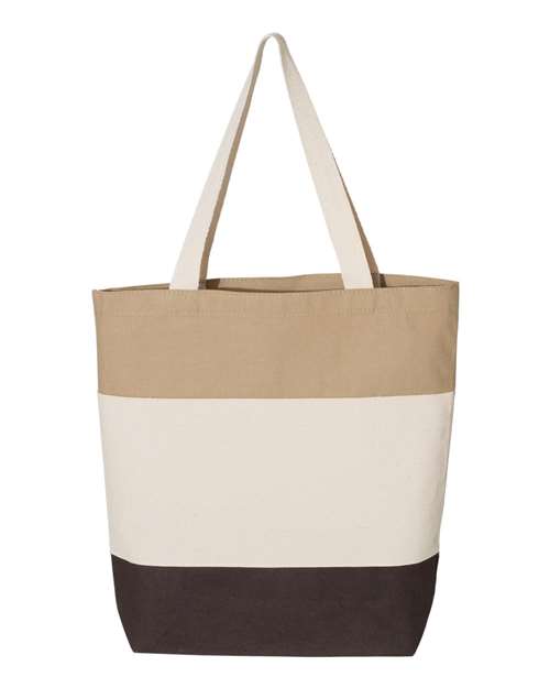 Q-Tees - Bolsa de mano tricolor de 11 litros - Q125900