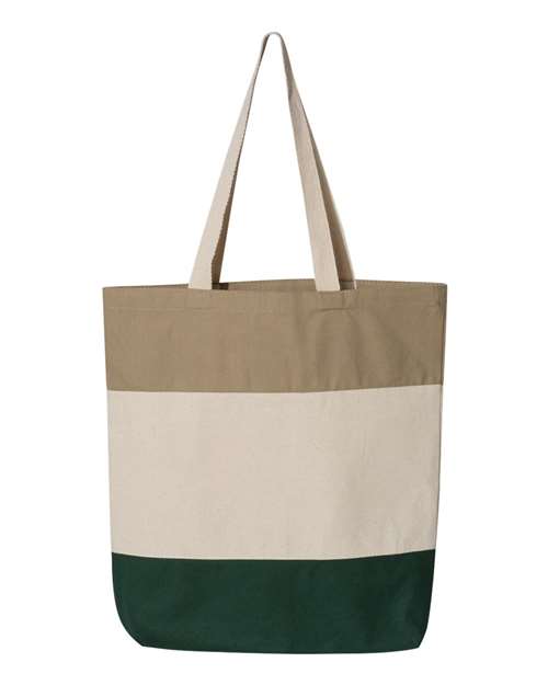Q-Tees - Bolsa de mano tricolor de 11 litros - Q125900