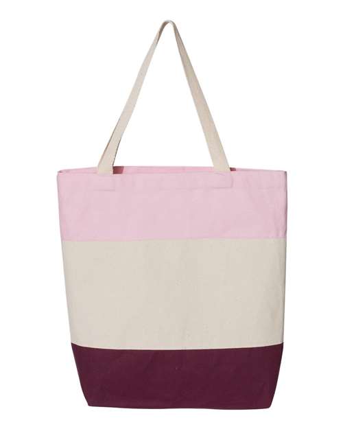 Q-Tees - Bolsa de mano tricolor de 11 litros - Q125900