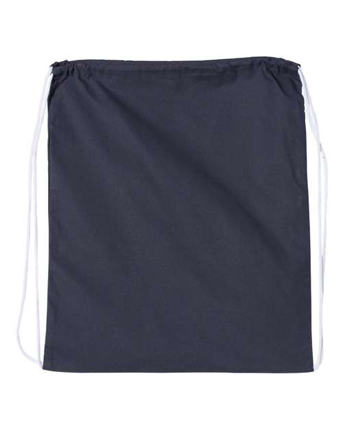 Q-Tees - Large Economical Cotton Drawstring Bag - Q4500L