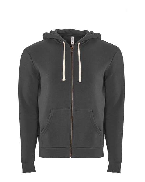 Next Level - Sudadera unisex con capucha y cremallera completa Santa Bárbara - 9602