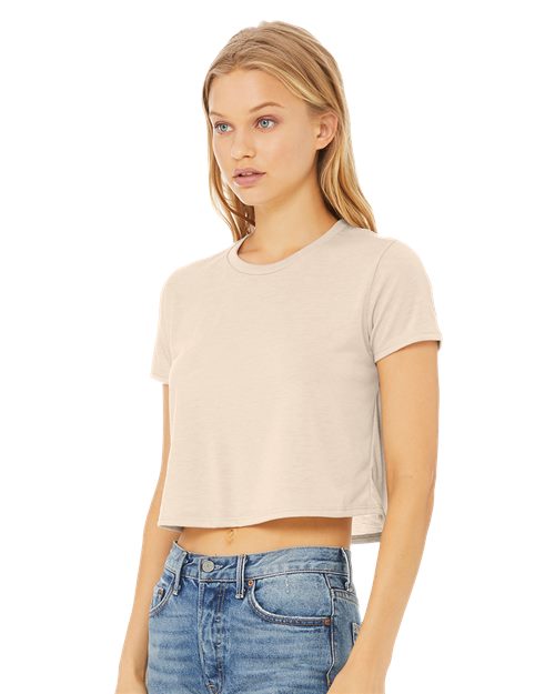 BELLA + CANVAS - Camiseta corta holgada para mujer - 8882
