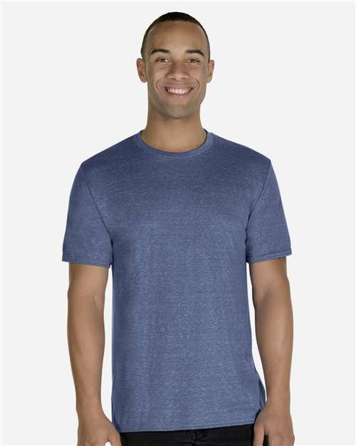 JERZEES - Unisex Snow Heather Jersey T-Shirt - 88MR