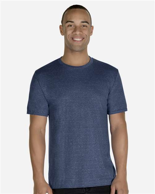 JERZEES - Unisex Snow Heather Jersey T-Shirt - 88MR