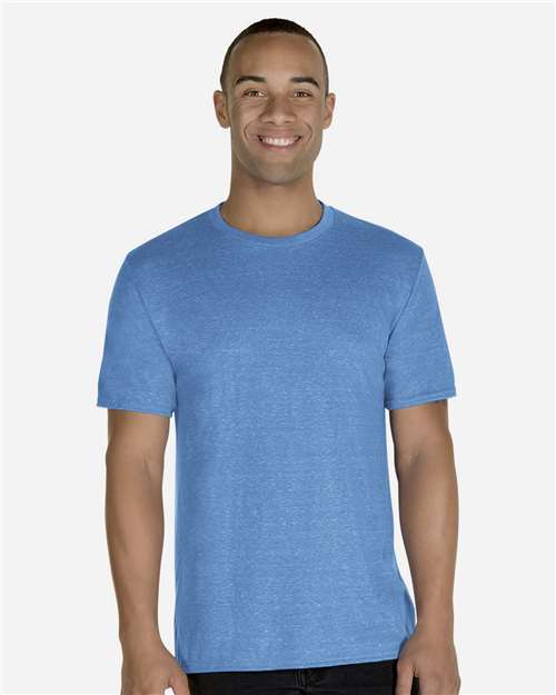JERZEES - Unisex Snow Heather Jersey T-Shirt - 88MR