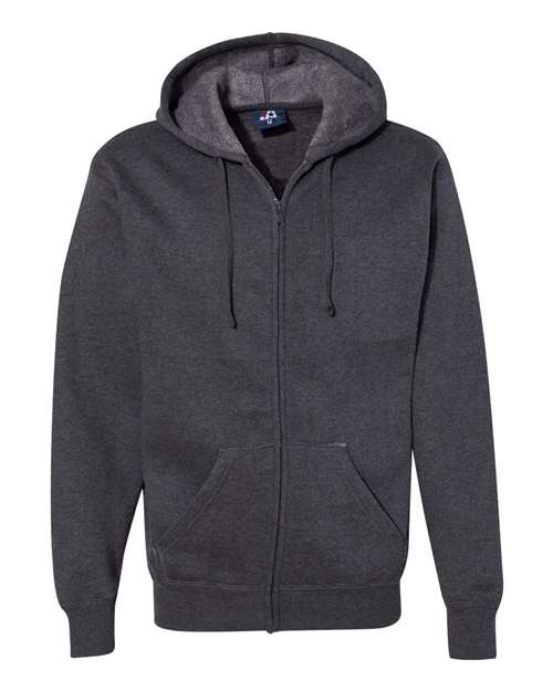J. America - Men's Premium Full-Zip Hooded Sweatshirt - 8821