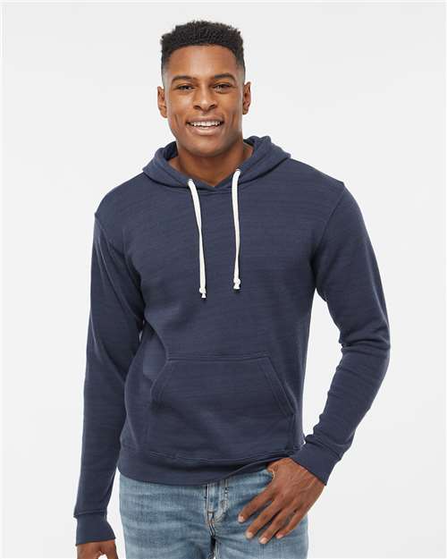 J. America - Men's Triblend Fleece Hooded Sweatshirt - 8871