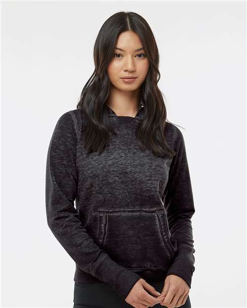 J. America - Women's Zen Fleece Hooded Sweatshirt - 8912