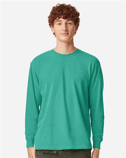 Comfort Colors - Unisex Garment-Dyed Heavyweight Long Sleeve T-Shirt - 6014