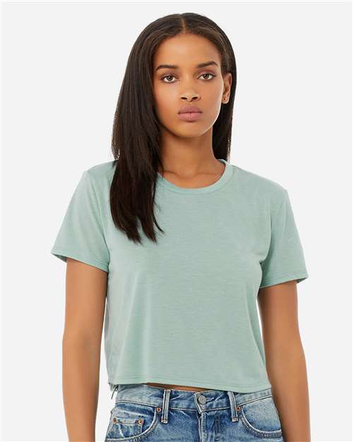 BELLA + CANVAS - Camiseta corta holgada para mujer - 8882