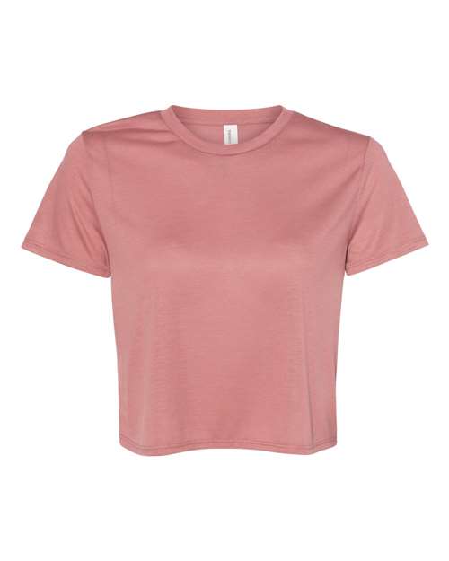 BELLA + CANVAS - Camiseta corta holgada para mujer - 8882