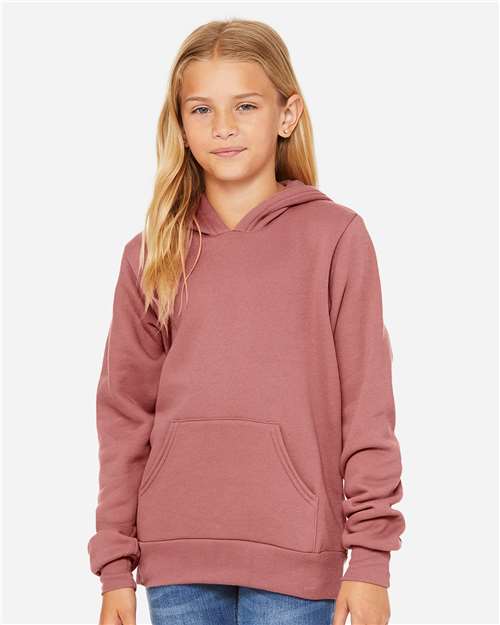 BELLA + CANVAS - Youth Sponge Fleece Hoodie Sweatshirt - 3719Y