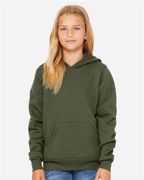 BELLA + CANVAS - Youth Sponge Fleece Hoodie Sweatshirt - 3719Y