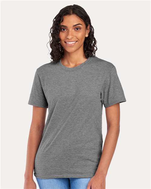 JERZEES - Camiseta hilada en anillo de mezcla premium - 560MR