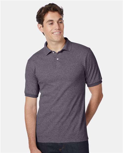 Hanes - Men's EcoSmart® Jersey Polo - 054X